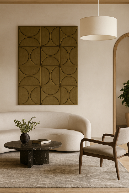 Suono 3D Polsterpaneel Akustikset Ellipse NEU