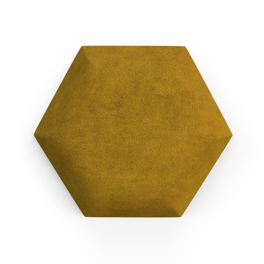 Polsterpaneel Hexagon - Milan Exklusiv - Samtstoff