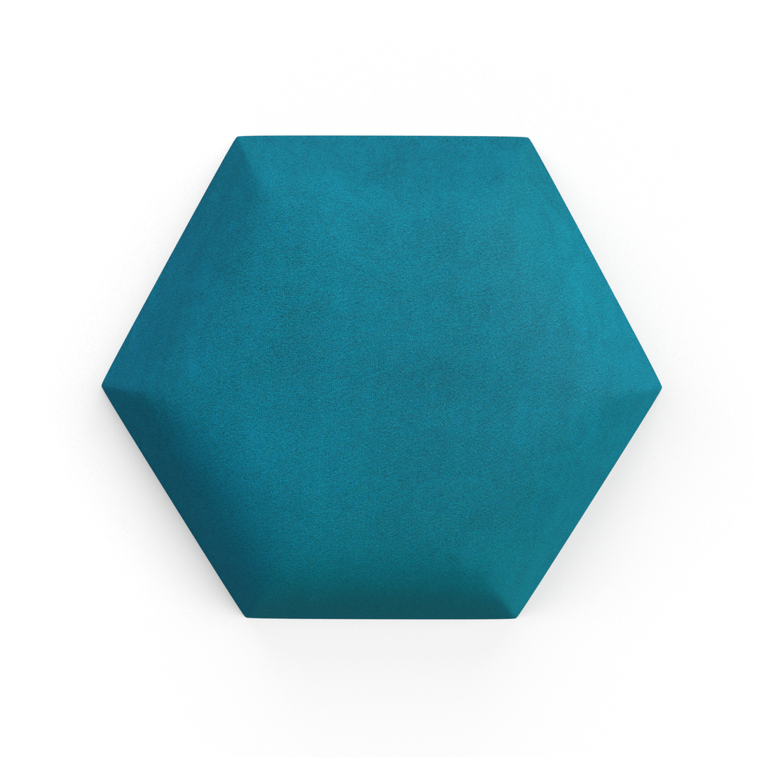 Polsterpaneel Hexagon - Oslo Velours