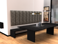 Rückenlehne Wandpolster Polsterset Paket - Sylt Webstoff